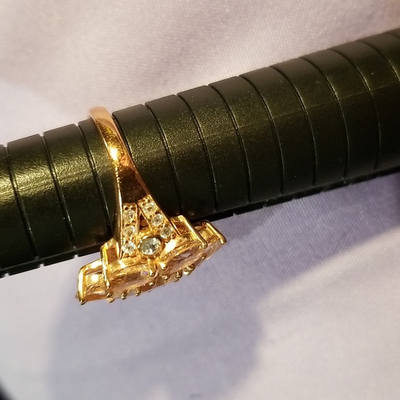 Morganite ring ~~~ 8 - Picture 3 of 6